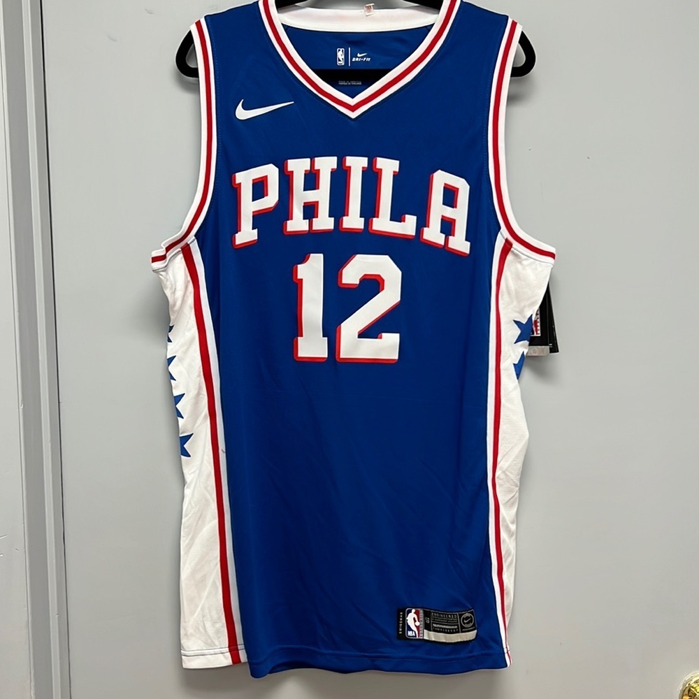 NWT Nike NBA Philadelphia 76ers Jersey Harris #12